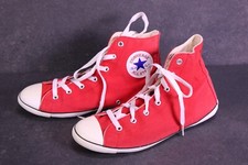 Converse All Star Light Hi Chucks Sneaker Gr. 39 rot weiß Canvas Damen BC1304