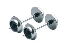 2x Metall-Vollradsatz 20 mm