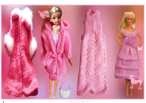 Strickanleitung barbie fashion - strickanleitung,