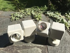 2 x Designer Deckenleuchte Strahler Beige Industrie Style