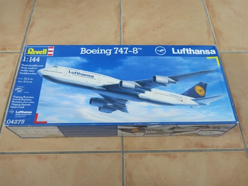 Revell boeing 747 lufthansa - boeing, 747-8