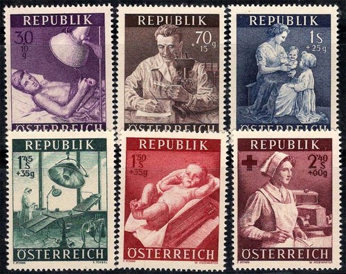 österreich 1954 999 - mi., 999-1004