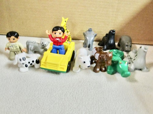 Lego duplo zoo animals lot - zoo,