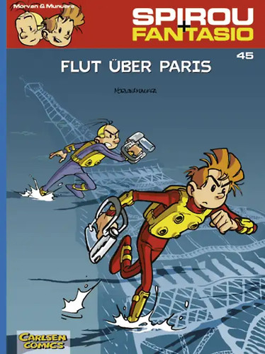 Spirou und fantasio - fantasio, flut