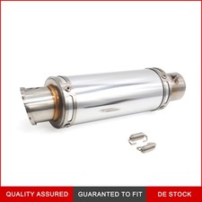 2 "51mm Dia Edelstahl Motorrad