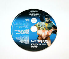 GamePro DVD Conker Live & Reloaded Resident Evil 4 Halo 2 MGS God of War Far Cry