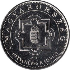 Ungarn forint 2016 70 - 50, "70
