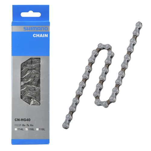 Shimano hg40 116 glieder - glieder, 6/