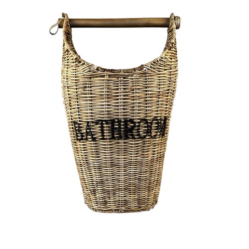 Toilettenpapierhalter rattan - toilettenpapierhalter,