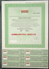 Nixdorf Computer Aktiengesellschaft 4er-OS 1987