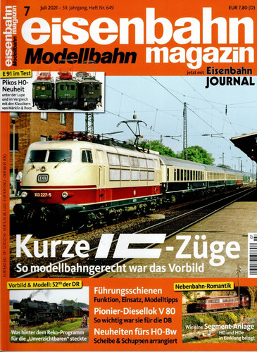 Eisenbahn modellbahn magazin - modellbahn,