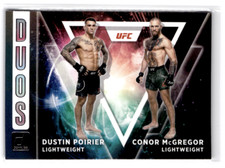 UFC CONOR MCGREGOR DUSTIN POIRIER 2022 PANINI DONRUSS DUOS