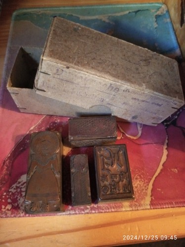 Antike kupfer holzblock - antike,