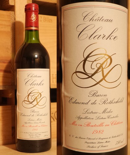 1982er chateau clarke baron - 1982er,