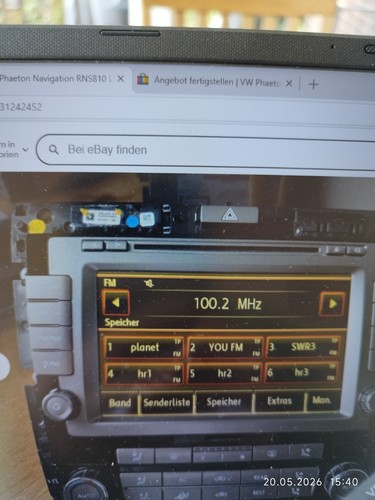 Phaeton navigation rns810 - vw,