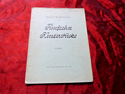 Kabalewski kinderstücke - kabalewski, 15