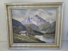 Ölgemälde Eibner ,Blick zum