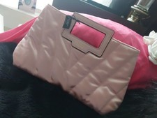 Handtasche Victoria's Secret Samt Optik Rosa Neu