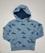 H&M Pullover Hoodie blau mit