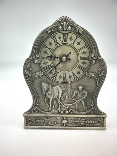 Zinn uhr tischuhr - uhr,