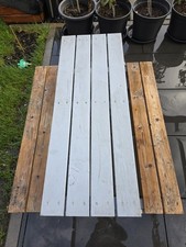 Kindertisch Garnitur Outdoor Garten Handmade *top Zustand*