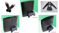 PS3 Playstation 3 Konsolen Set zur Auswahl mit Sing Star & Move Controller