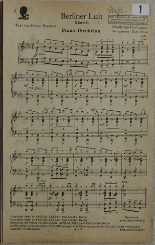 Noten paul linke - paul,
