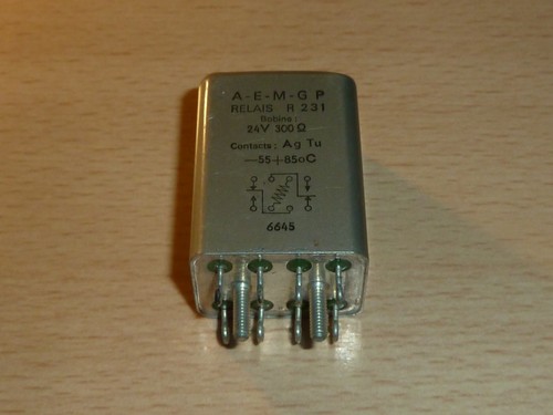Aemgp relais r231 volt - relais,