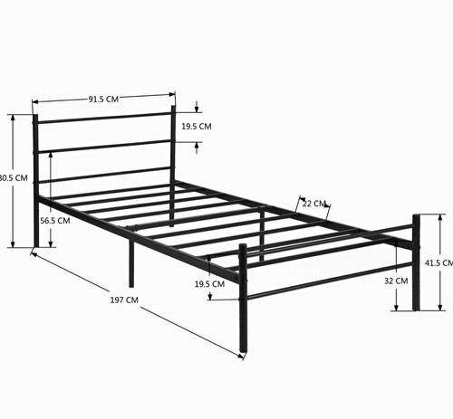Ikea metall bettrahmen schwarz - metall-bettrahmen,