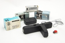 MINOX C - Format 8x11 SCHWARZ Miniaturkamera Objektiv 15mm 3.5