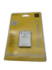 NEU & OVP! Original Sony PS2 Memory Card 8MB Silber | SEALED Speicherkarte!