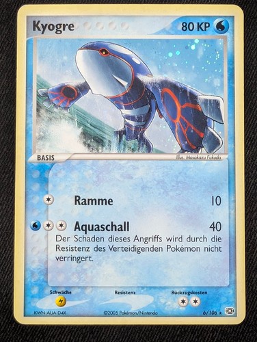 Pokémon kyogre 106 ex - pokémon,