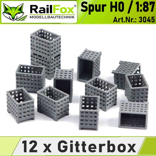 Gitterboxen 12x - h0,
