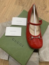 Ballerina Gucci Vernice Rosso