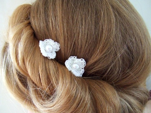 Kopfschmuck kommunion blüte - kopfschmuck,