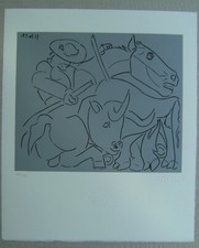 Lithografie von picasso das - picasso.,