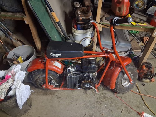 Coleman mini bikes runs - bikes,