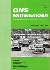 ONS Mitteilungen Nr. 5/1981