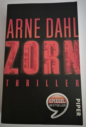 Arne dahl zorn - zorn, (taschenbuch