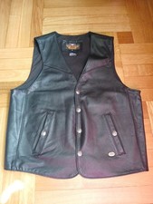 Harley davidson lederweste - davidson, gr