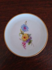 1x Schöner Teller Gold Rand