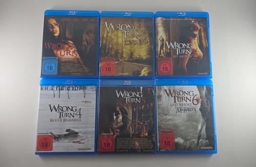 Wrong turn blu ray - wrong, 1-6