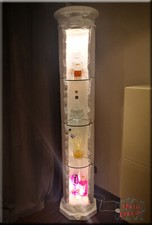 Regal Vitrine Säulenregal