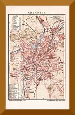 Chemnitz +historischer Plan