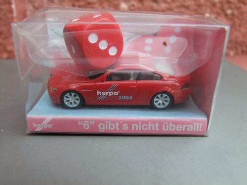 Bmw 6er 2004 rot herpa - 2004,