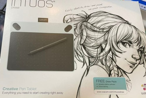 Wacom intuos draw - pen, tablet