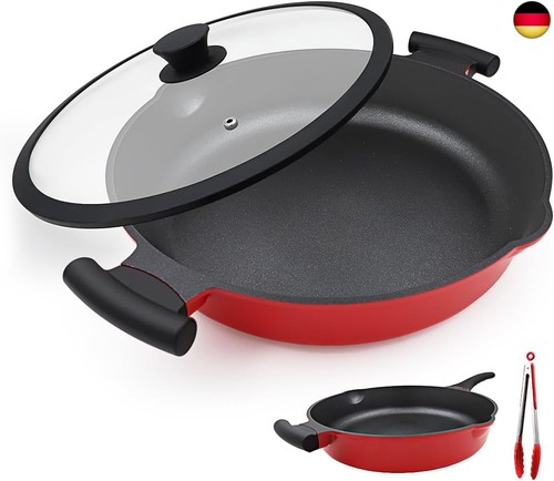 Pfanne 32cm mit deckel in - pfanne,