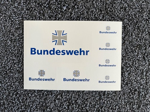 Bundeswehr aufkleber set - -, aufkleber-set