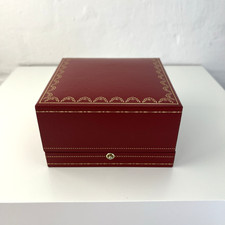 Cartier Box CO 1502 Leer Original rot gold