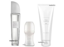AVON Pur Blanca Set 3 tlg. Eau de Toilette Spray EdT + Deoroller + Körperlotion
